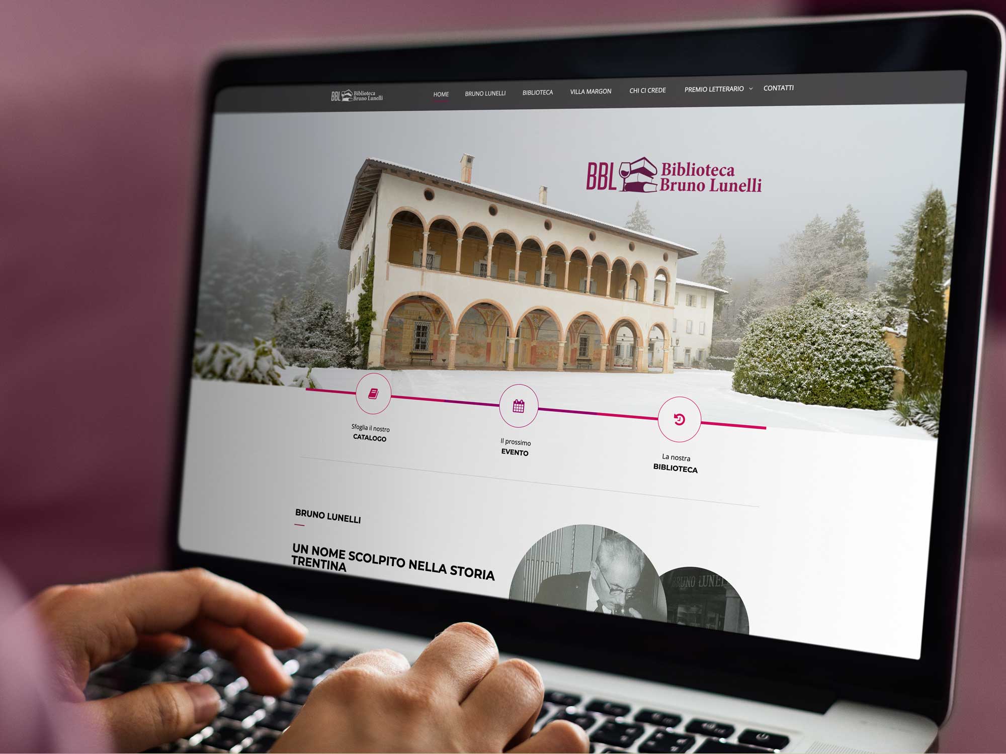 Bibiloteca Bruno Lunelli Biblioteca Bruno Lunelli Sito Web